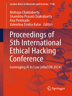 cover image of Proceedings of 5th International Ethical Hacking Conference
